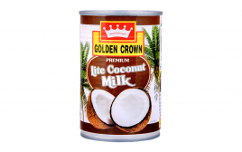 Golden Crown Premium Lite Coconut Milk  Tin  400 millilitre